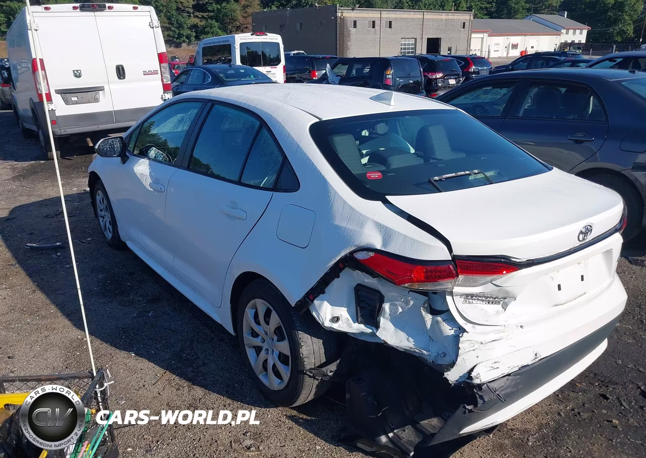 2022 Toyota Corolla Le VIN:5YFEPMAE6NP372703 - 3