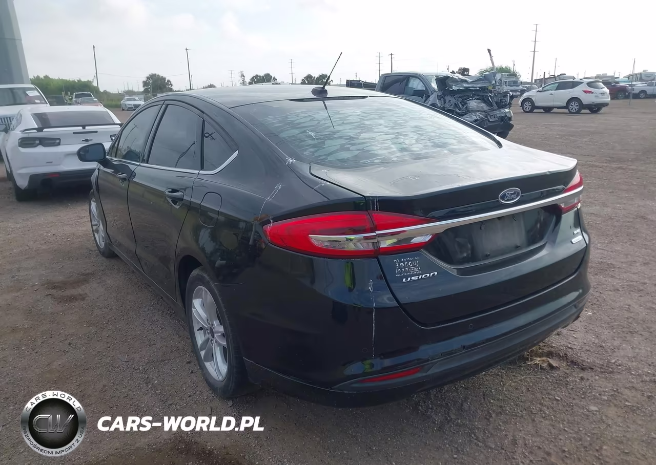 2018 Ford Fusion Se VIN:3FA6P0HD7JR267236 - 3