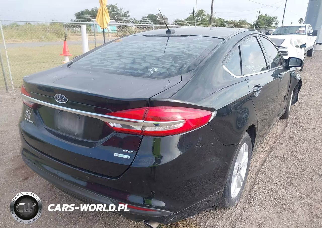 2018 Ford Fusion Se VIN:3FA6P0HD7JR267236 - 4