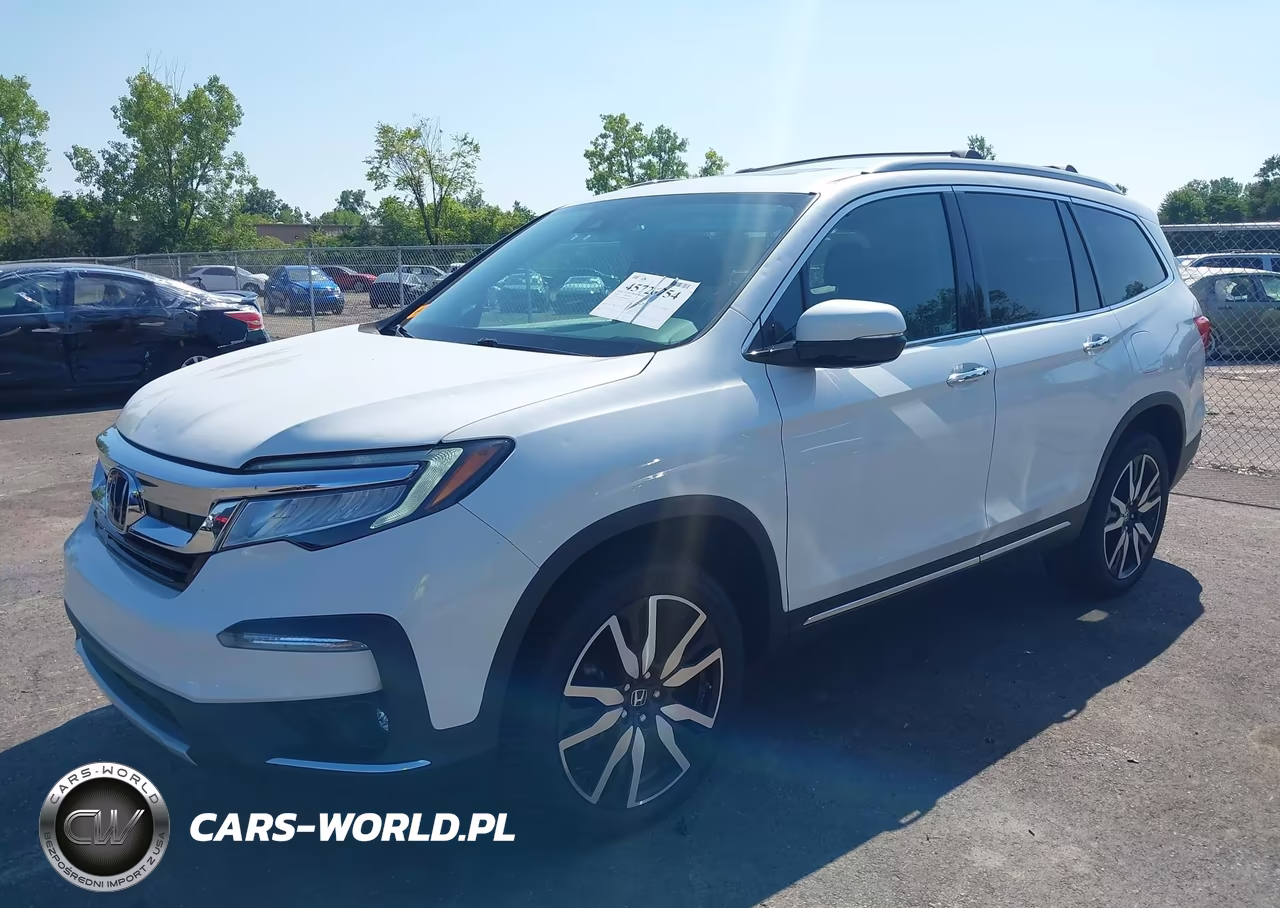 2022 Honda Pilot Awd Touring 7 Passenger VIN:5FNYF6H60NB077909 - 2