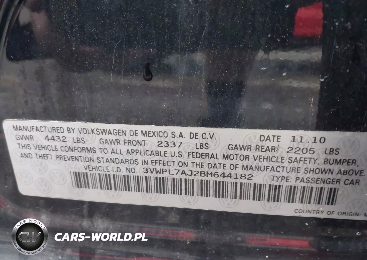 2011 Volkswagen Jetta Sportwagen 2.0L Tdi VIN:3VWPL7AJ2BM644182 - 9
