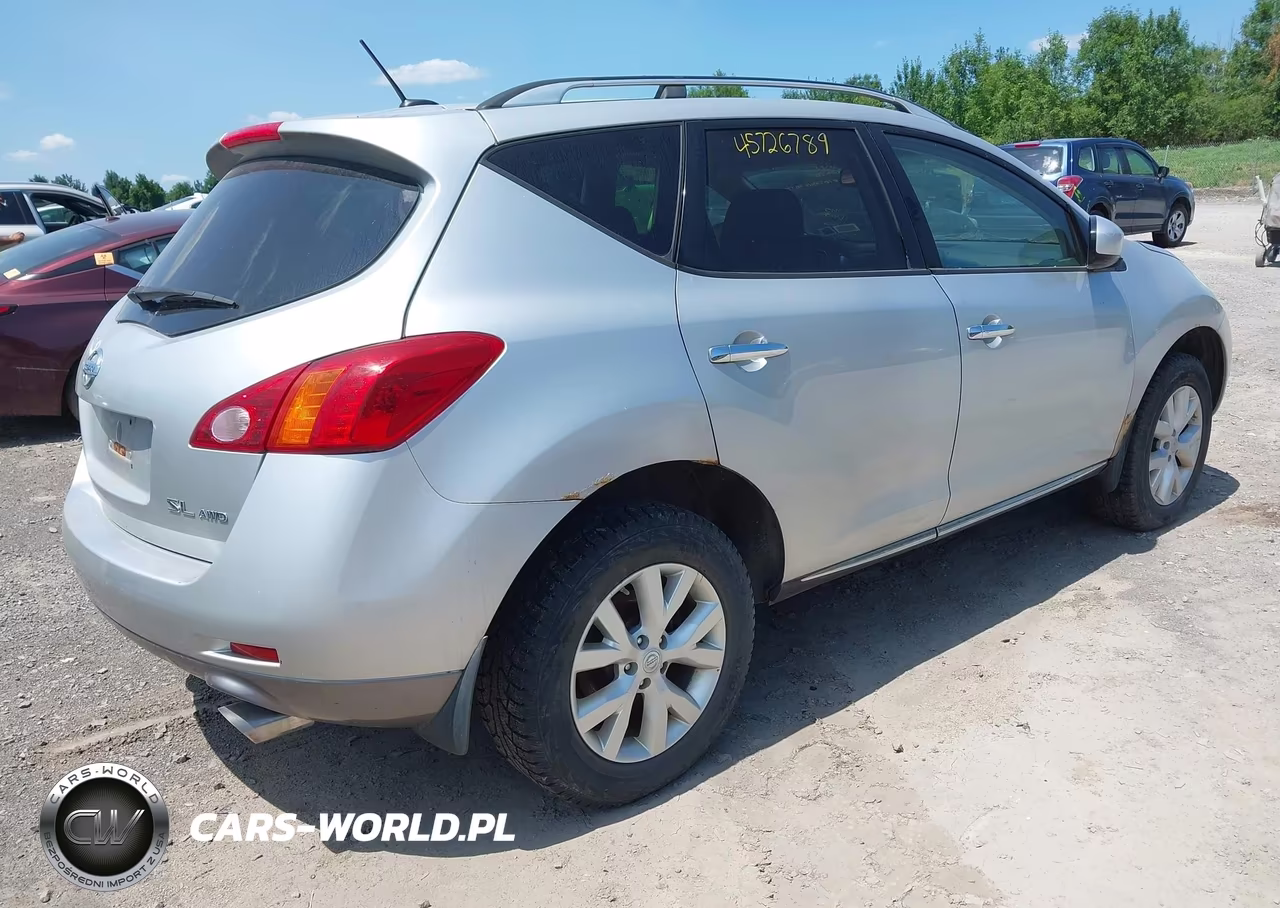 2010 Nissan Murano Sl VIN:JN8AZ1MW4AW132258 - 4