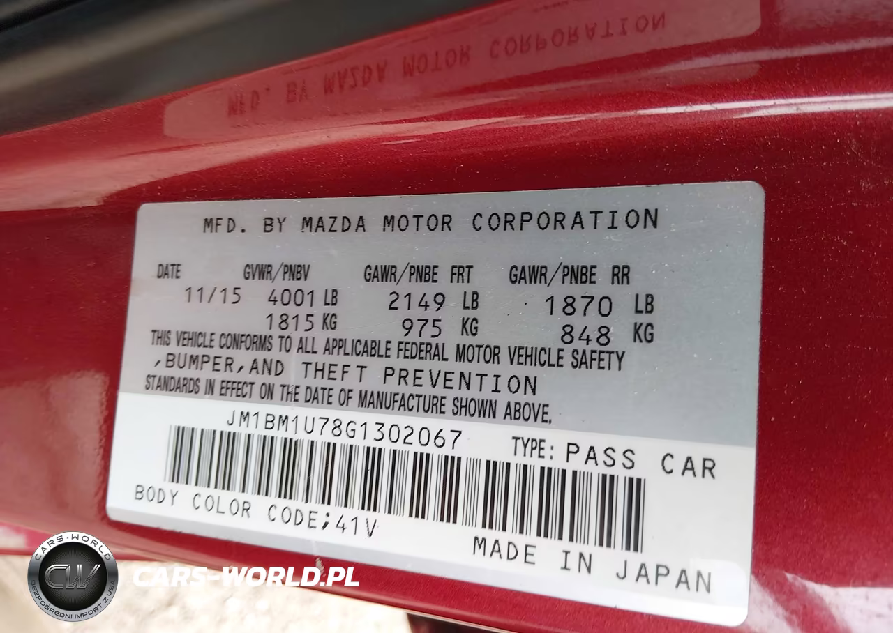 2016 Mazda Mazda3 VIN:JM1BM1U78G1302067 - 9