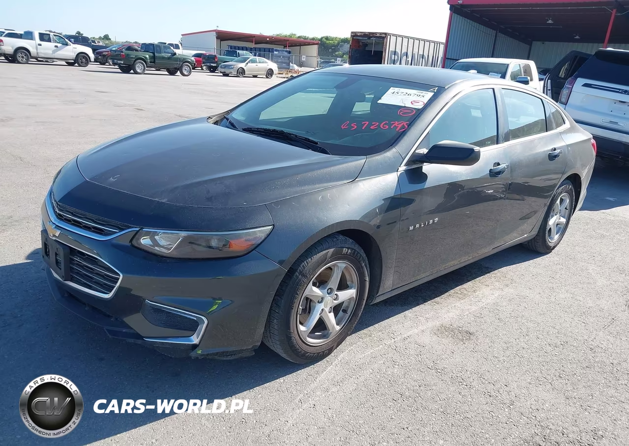 2017 Chevrolet Malibu Ls VIN:1G1ZB5ST7HF163106 - 2