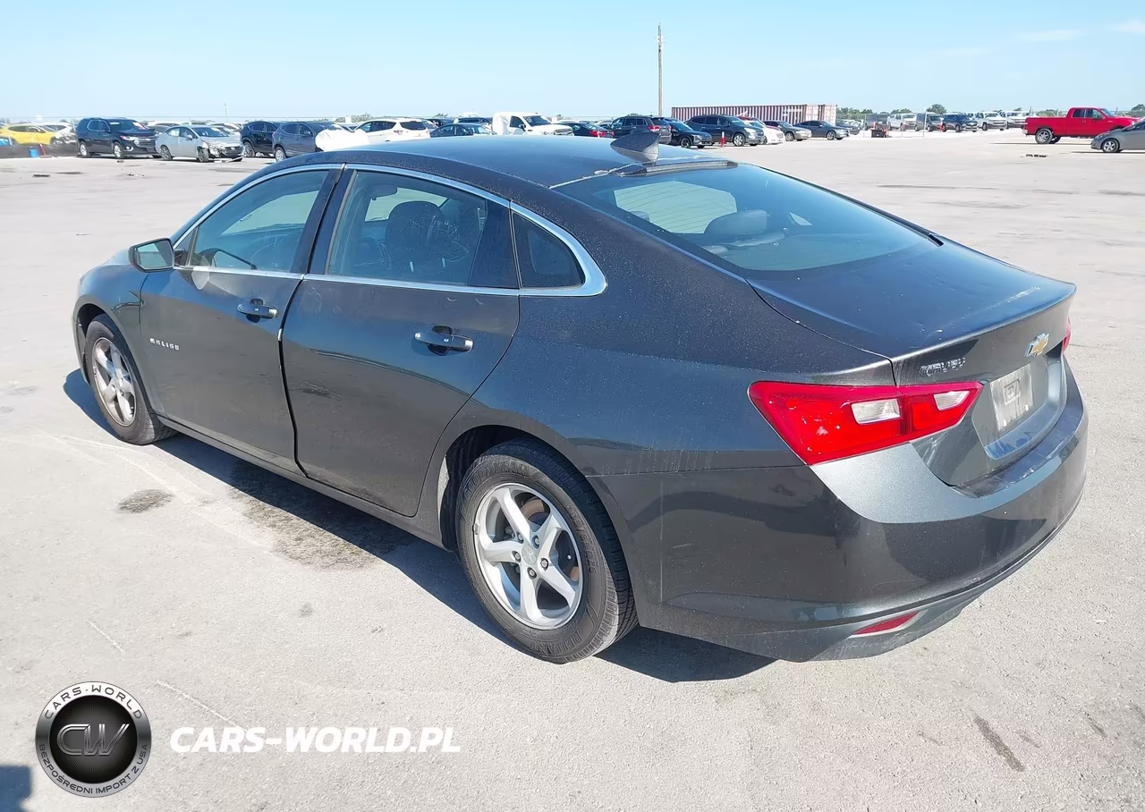 2017 Chevrolet Malibu Ls VIN:1G1ZB5ST7HF163106 - 3