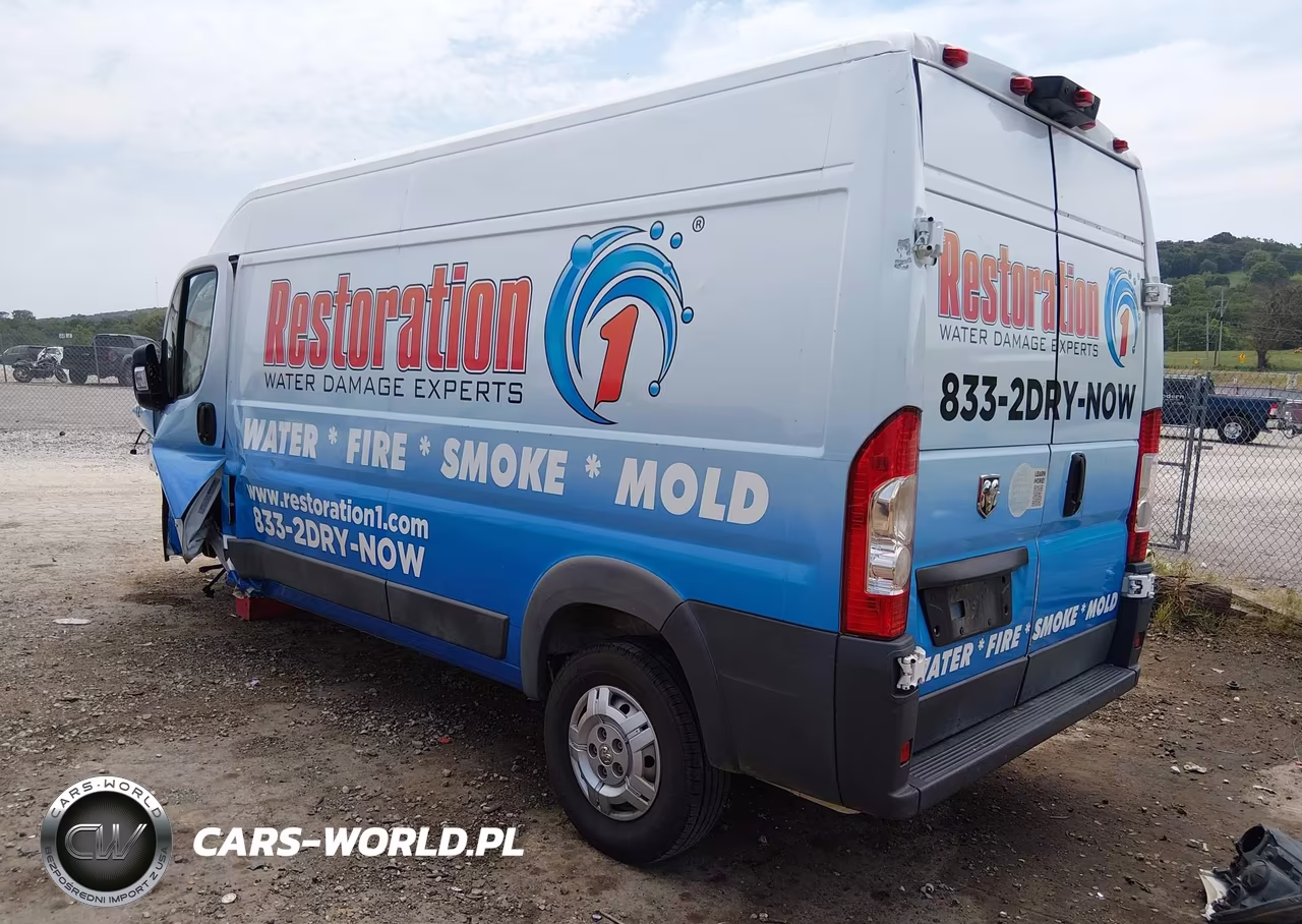 2018 Ram Promaster 2500 High Roof 159 Wb VIN:3C6TRVDG0JE118931 - 3
