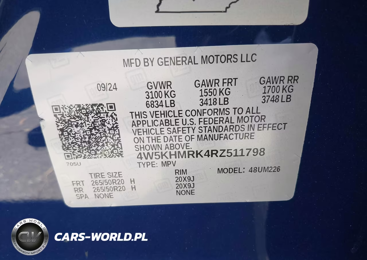 2024 Acura Zdx A-Spec VIN:4W5KHMRK4RZ511798 - 9