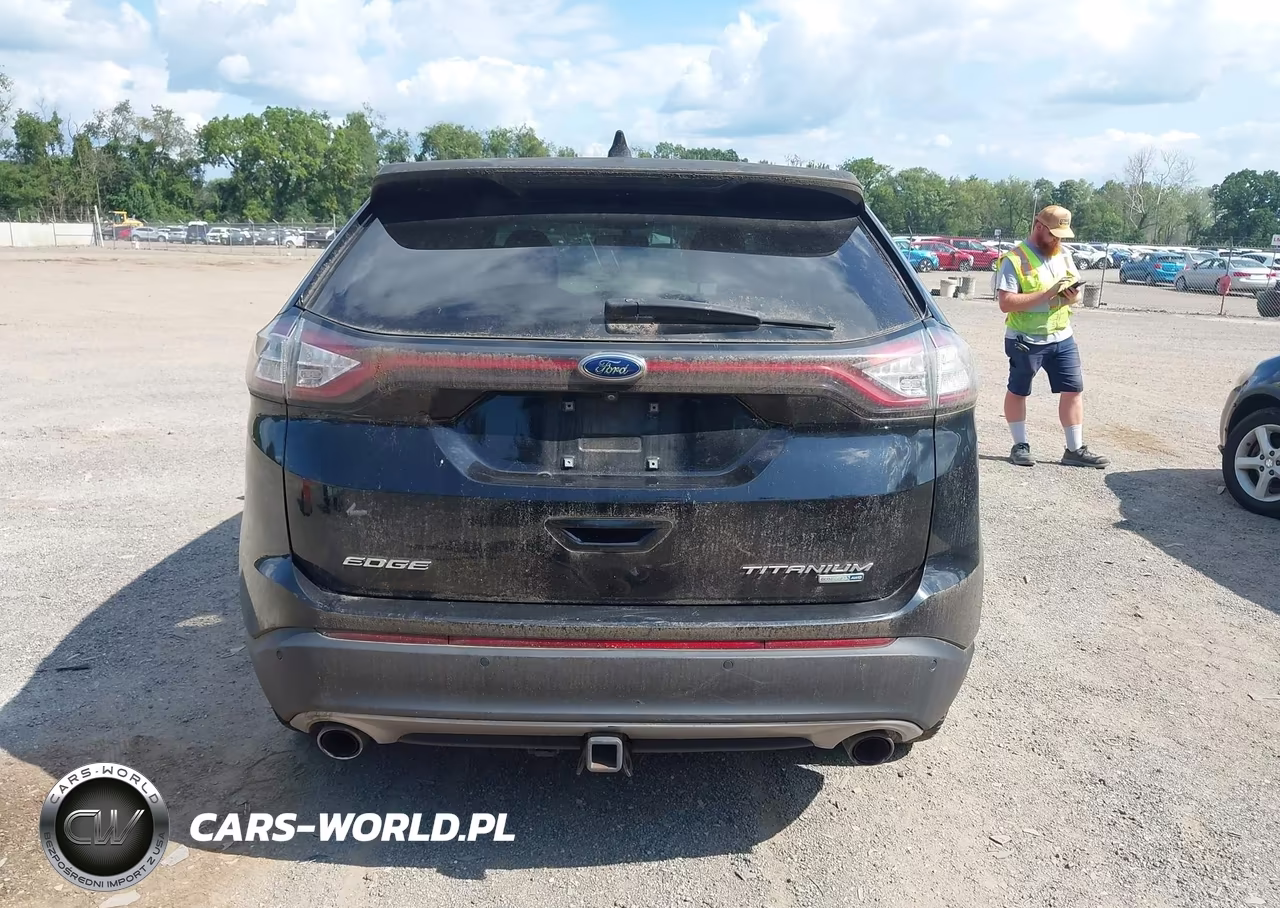 2017 Ford Edge Titanium VIN:2FMPK4K97HBB41679 - 16