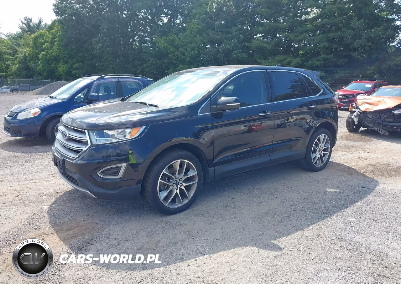 2017 Ford Edge Titanium VIN:2FMPK4K97HBB41679 - 2