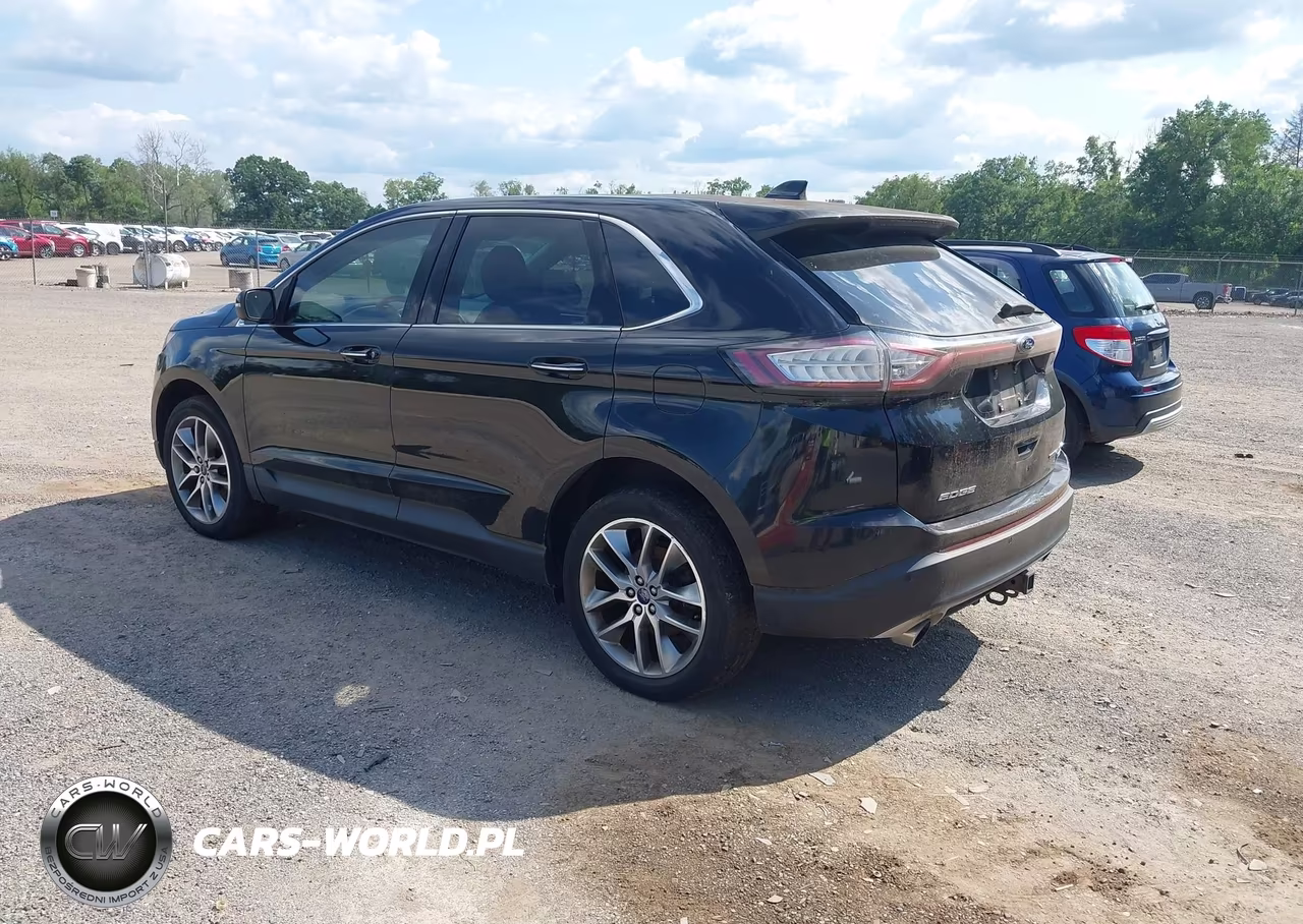 2017 Ford Edge Titanium VIN:2FMPK4K97HBB41679 - 3