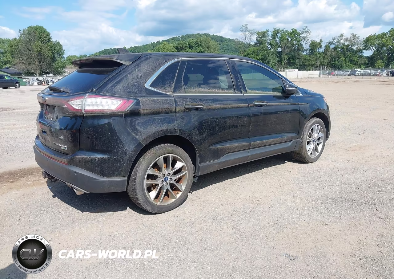 2017 Ford Edge Titanium VIN:2FMPK4K97HBB41679 - 4
