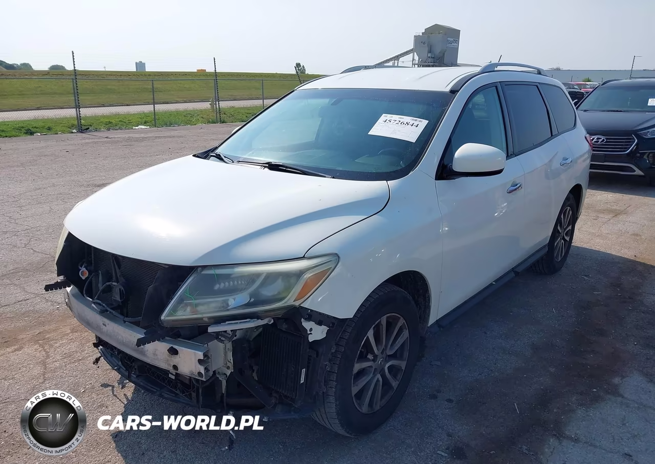 2015 Nissan Pathfinder Platinum-S-Sl-Sv VIN:5N1AR2MM1FC656665 - 2