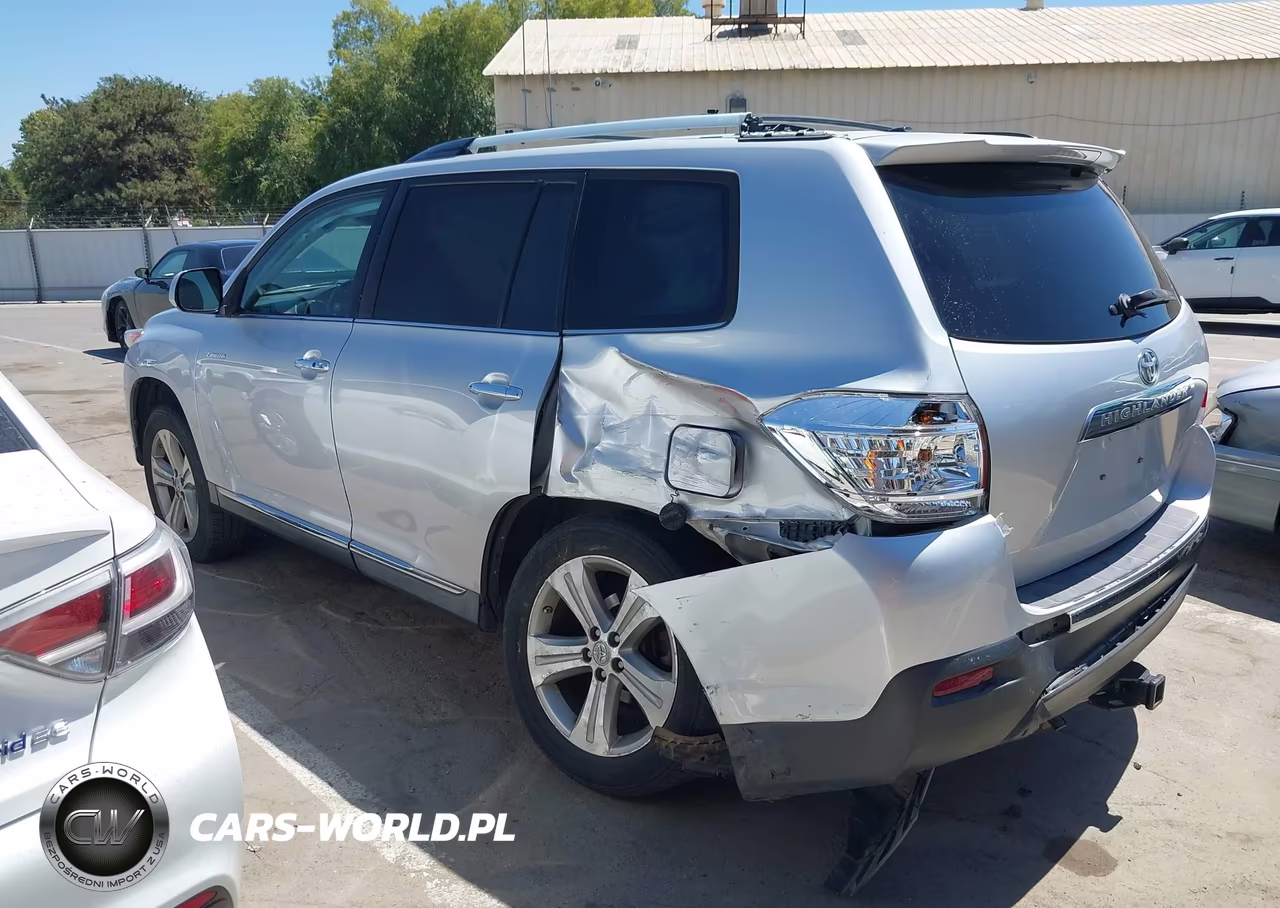 2012 Toyota Highlander Limited V6 VIN:5TDYK3EH3CS077914 - 3