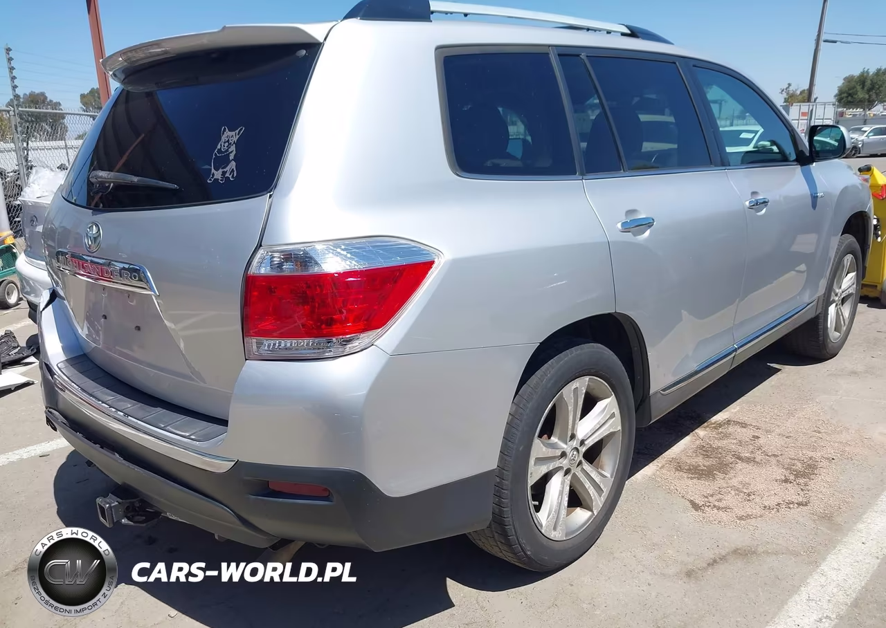 2012 Toyota Highlander Limited V6 VIN:5TDYK3EH3CS077914 - 4
