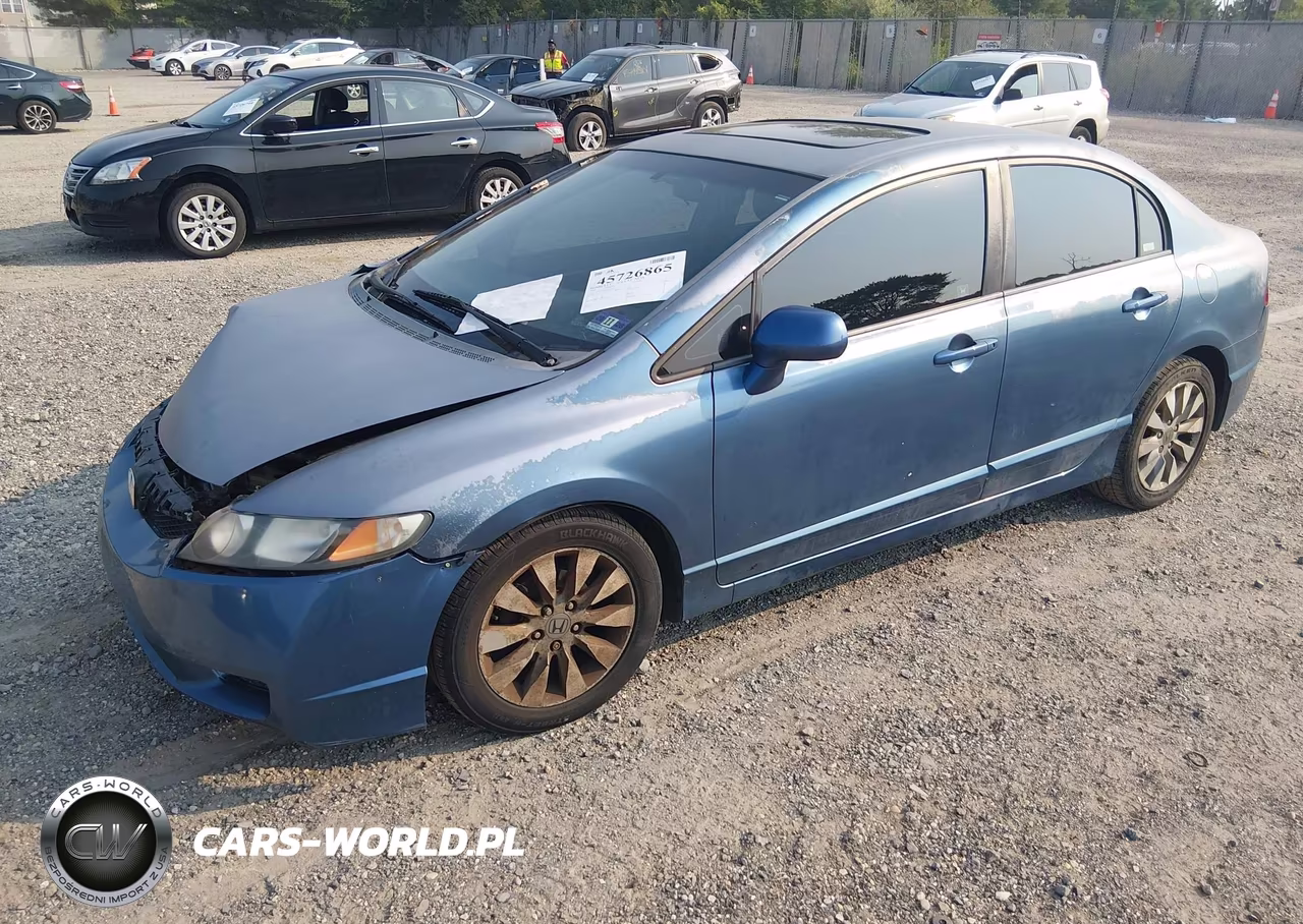 2009 Honda Civic Ex VIN:2HGFA16899H542766 - 2