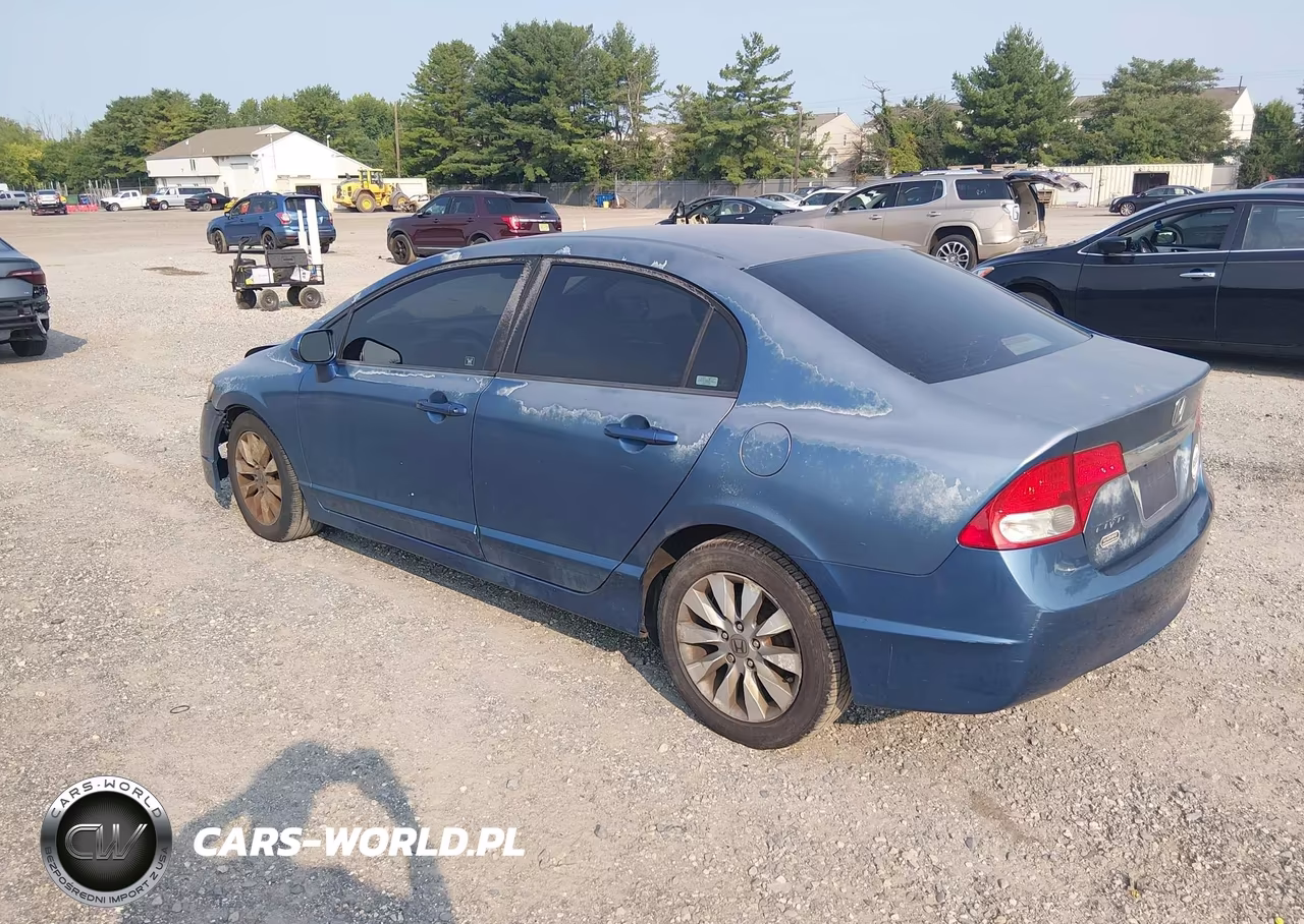 2009 Honda Civic Ex VIN:2HGFA16899H542766 - 3