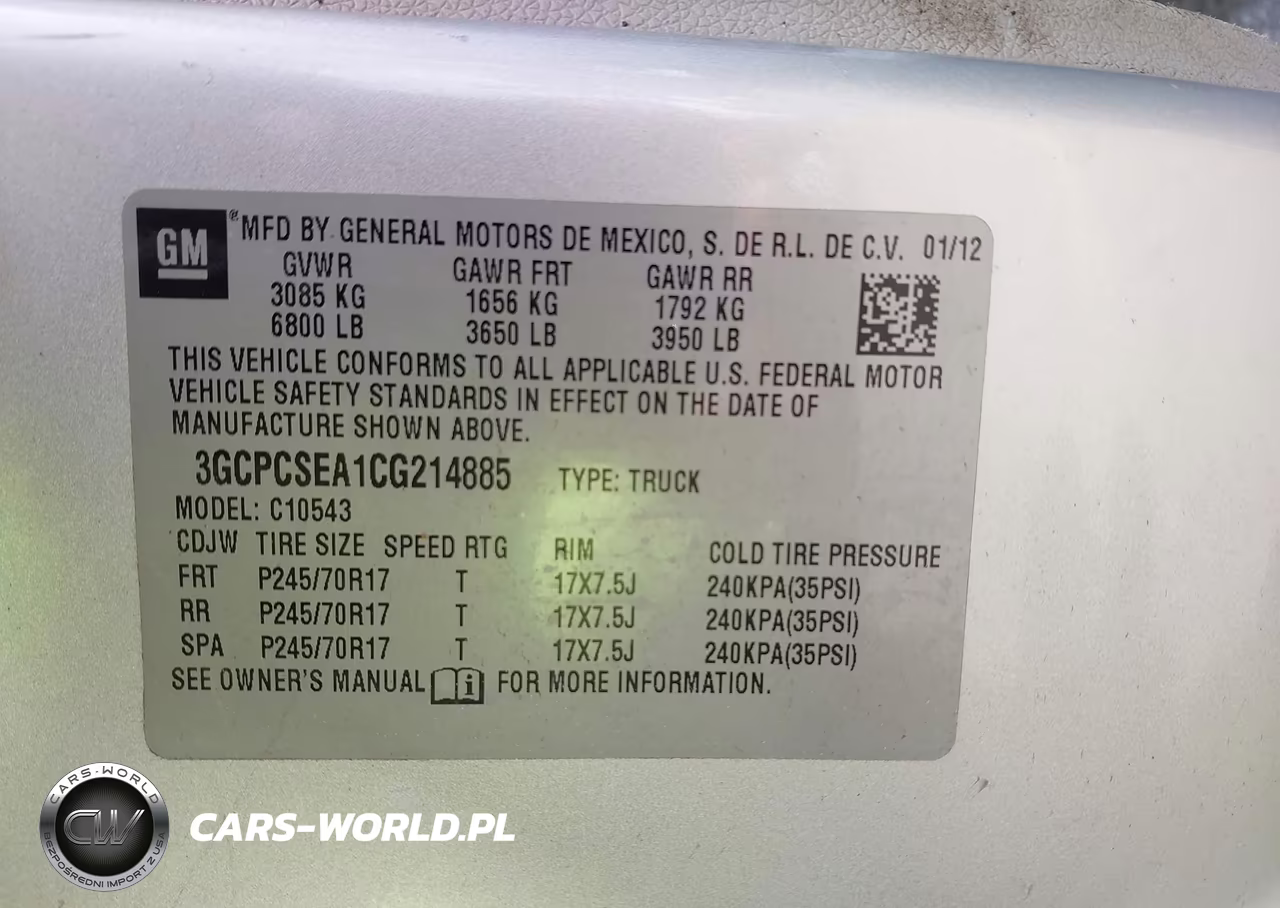 2012 Chevrolet Silverado 1500 Lt VIN:3GCPCSEA1CG214885 - 9