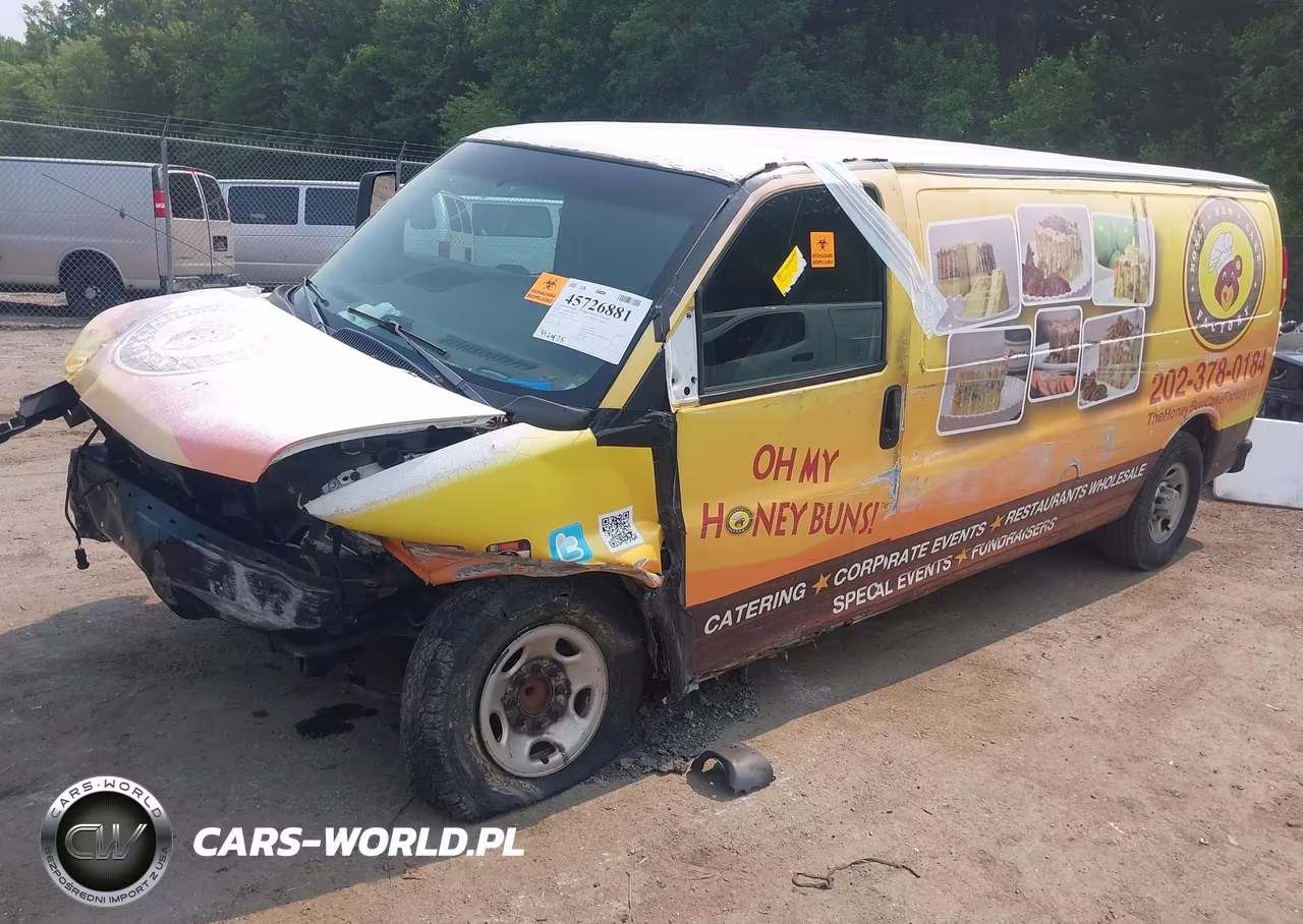 2003 Chevrolet Express Cargo Van VIN:1GCHG39U831126997 - 2