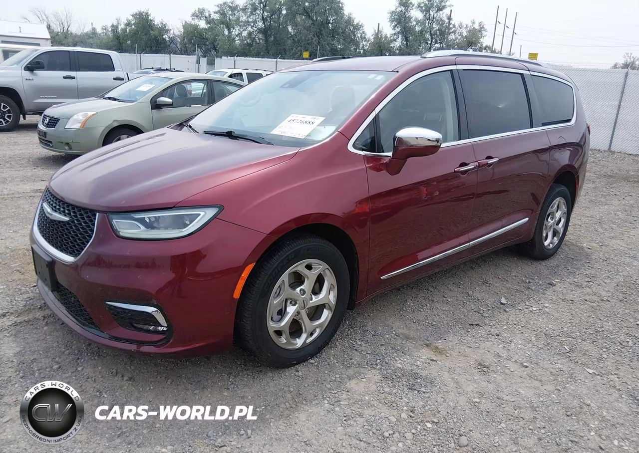 2021 Chrysler Pacifica Limited Awd VIN:2C4RC3GG1MR545249 - 2