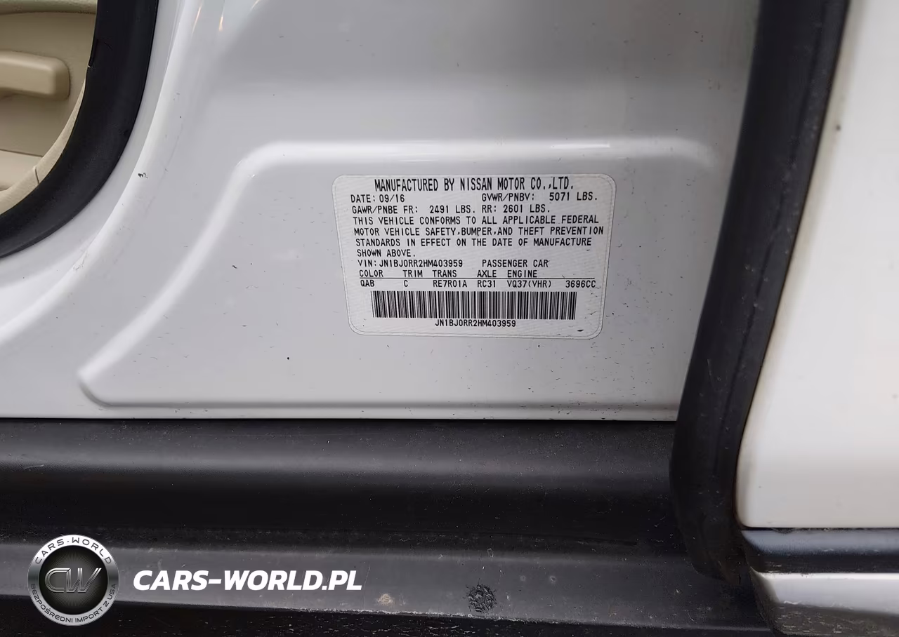 2017 Infiniti Qx50 VIN:JN1BJ0RR2HM403959 - 9