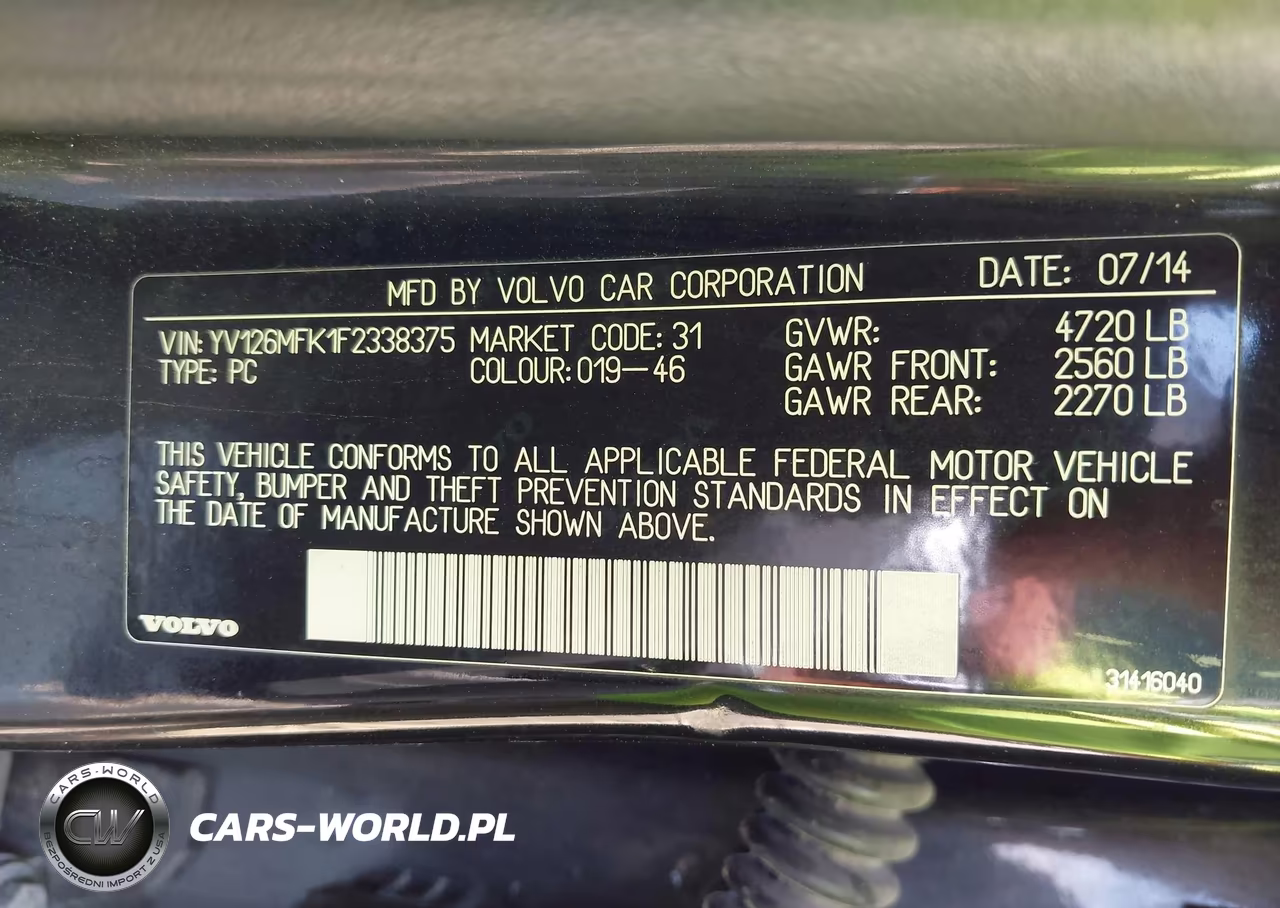 2015 Volvo S60 T5 Premier VIN:YV126MFK1F2338375 - 9