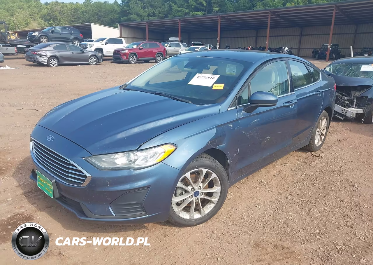 2019 Ford Fusion Se VIN:3FA6P0H79KR123070 - 2