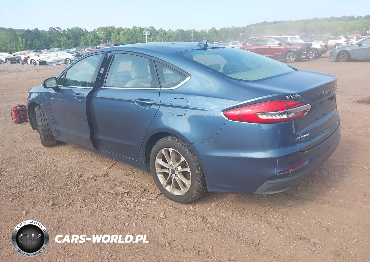 2019 Ford Fusion Se VIN:3FA6P0H79KR123070 - 3