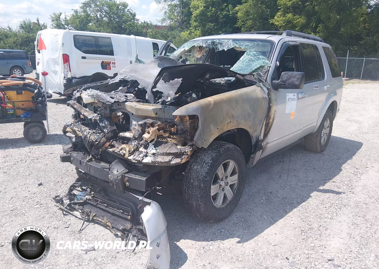 2010 Ford Explorer Xlt VIN:1FMEU7DE7AUA76409 - 2