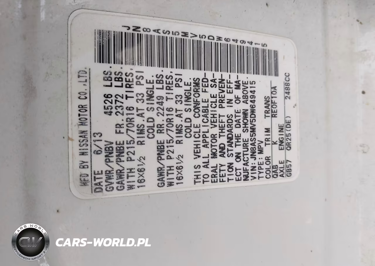 2013 Nissan Rogue S VIN:JN8AS5MV5DW649415 - 9
