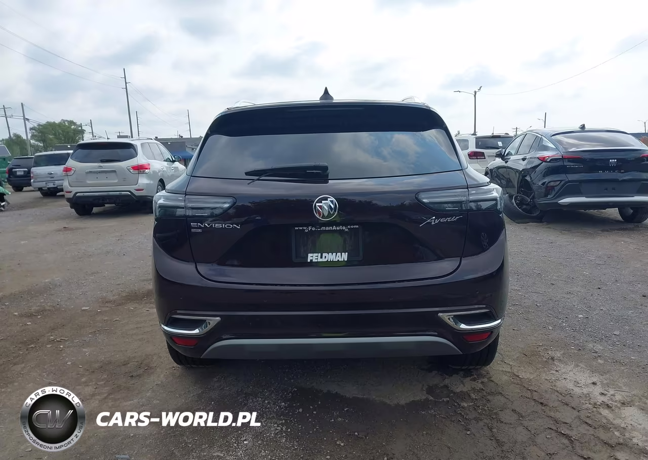 2021 Buick Envision Awd Avenir VIN:LRBFZSR47MD134311 - 17