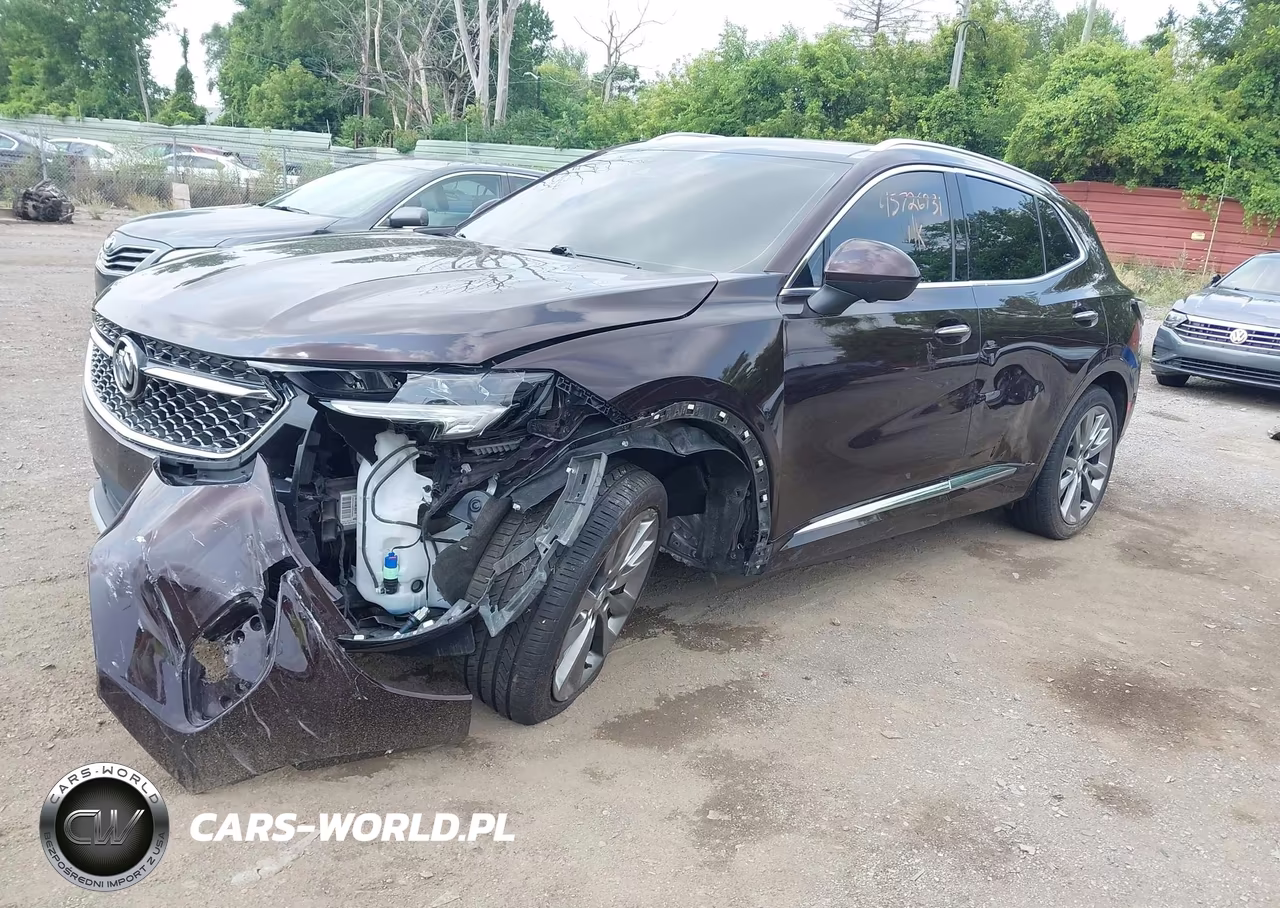 2021 Buick Envision Awd Avenir VIN:LRBFZSR47MD134311 - 2