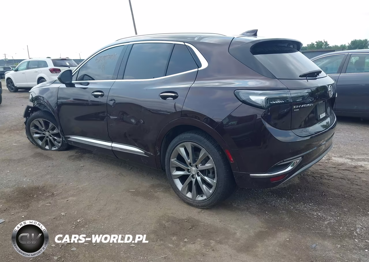 2021 Buick Envision Awd Avenir VIN:LRBFZSR47MD134311 - 3