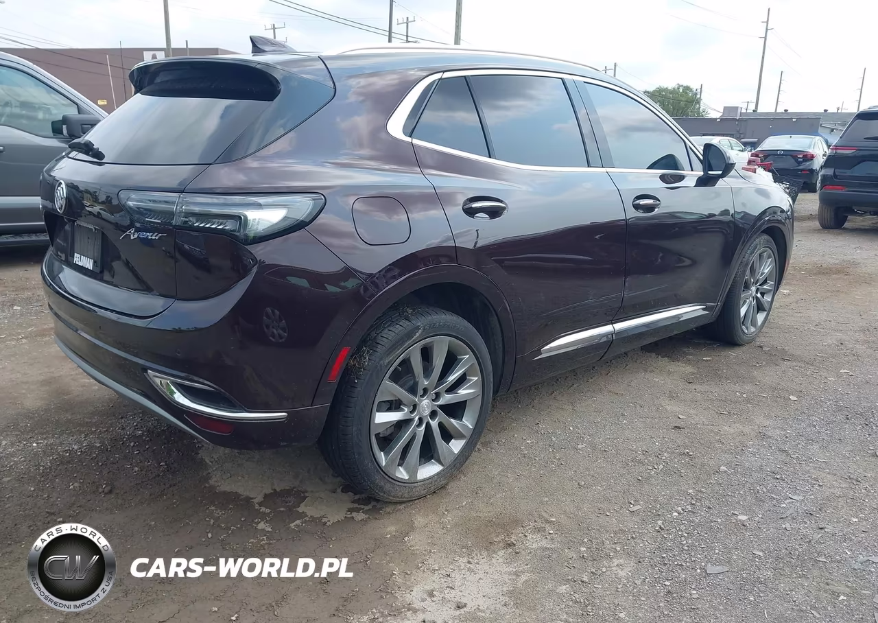 2021 Buick Envision Awd Avenir VIN:LRBFZSR47MD134311 - 4