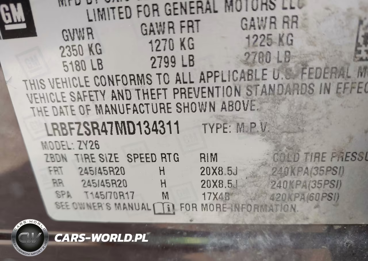 2021 Buick Envision Awd Avenir VIN:LRBFZSR47MD134311 - 9