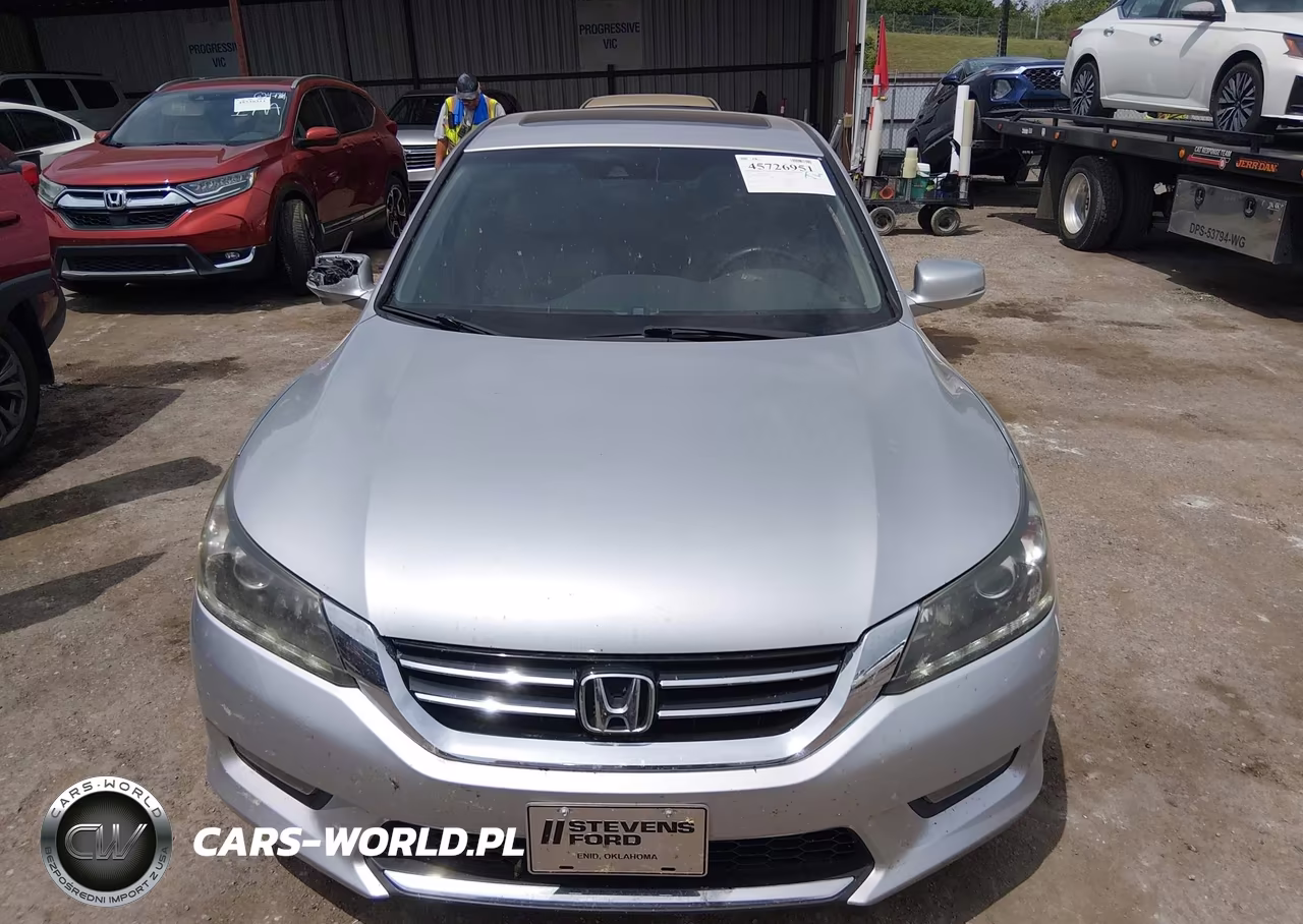 2015 Honda Accord Ex-L V-6 VIN:1HGCR3F89FA025355 - 12