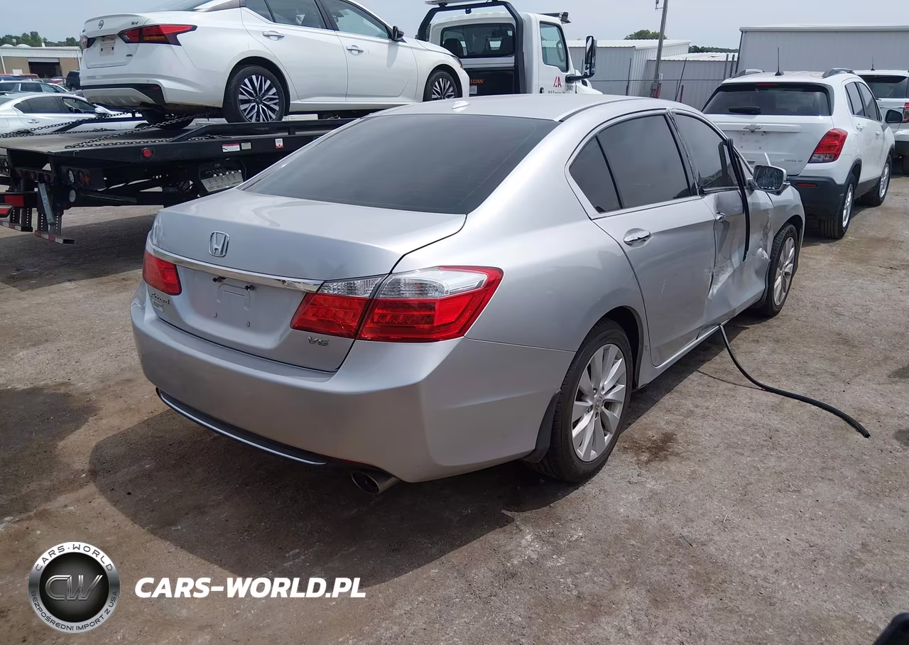 2015 Honda Accord Ex-L V-6 VIN:1HGCR3F89FA025355 - 4
