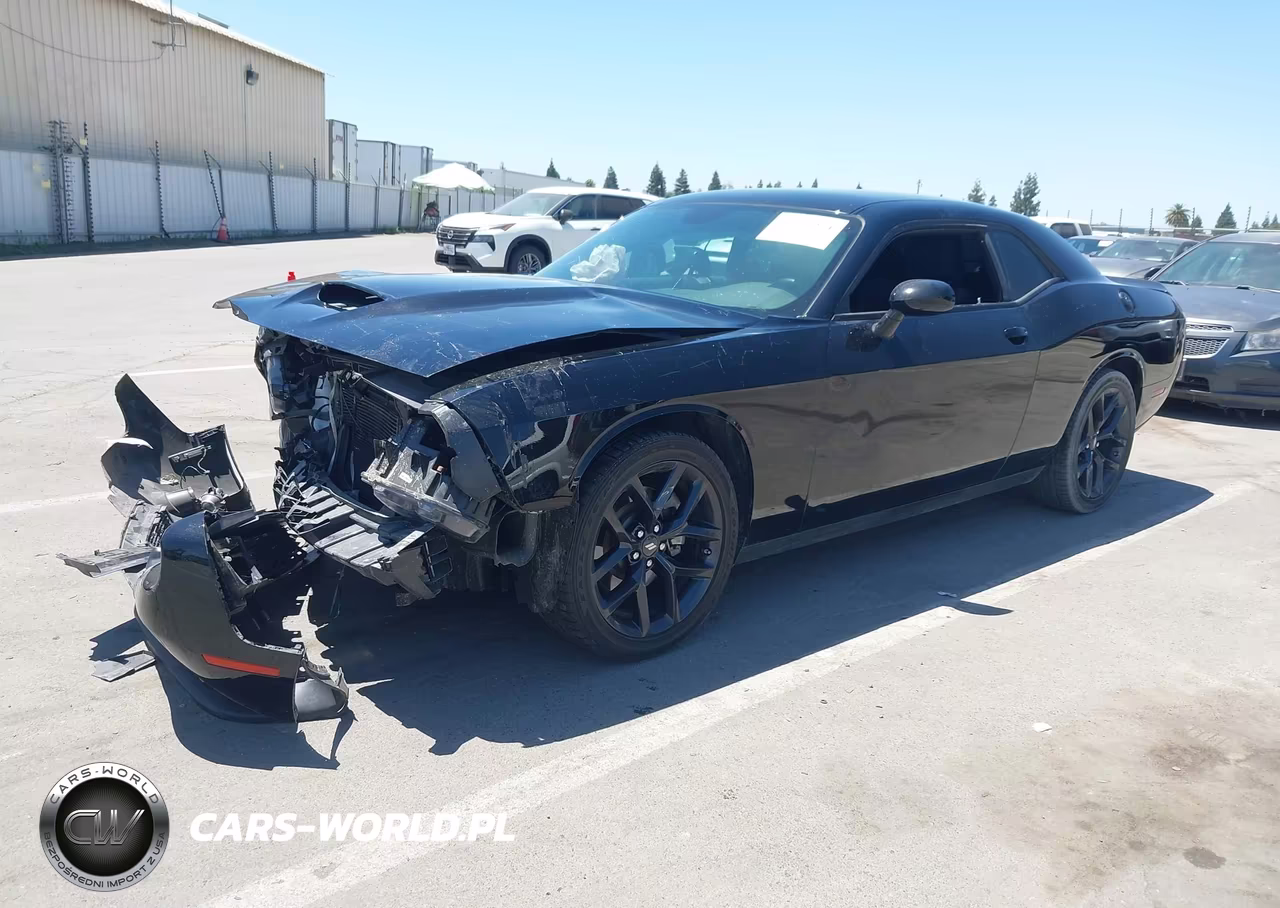 2022 Dodge Challenger Gt VIN:2C3CDZJGXNH160590 - 2