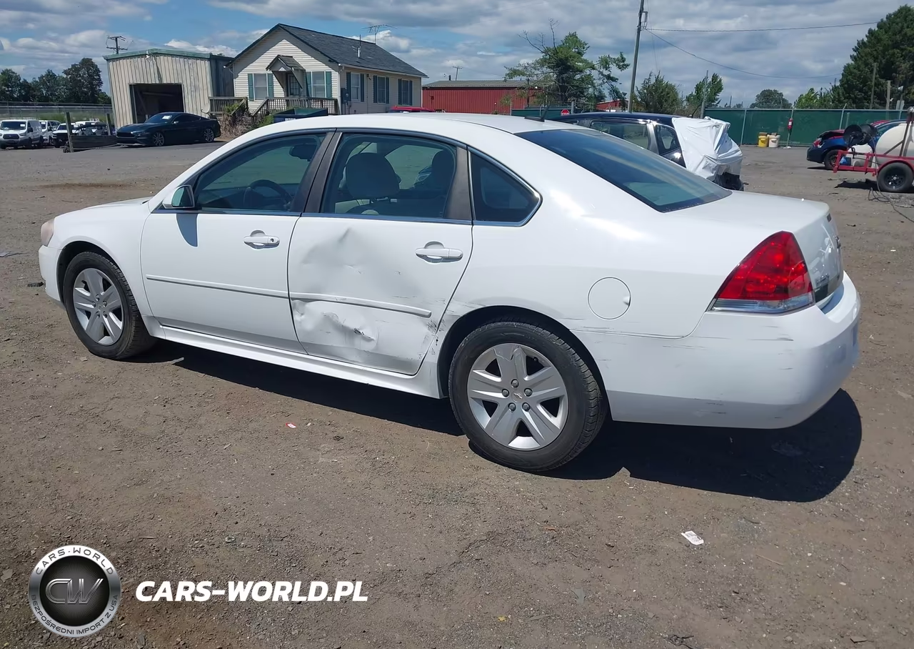 2010 Chevrolet Impala Ls VIN:2G1WA5EK3A1198618 - 3