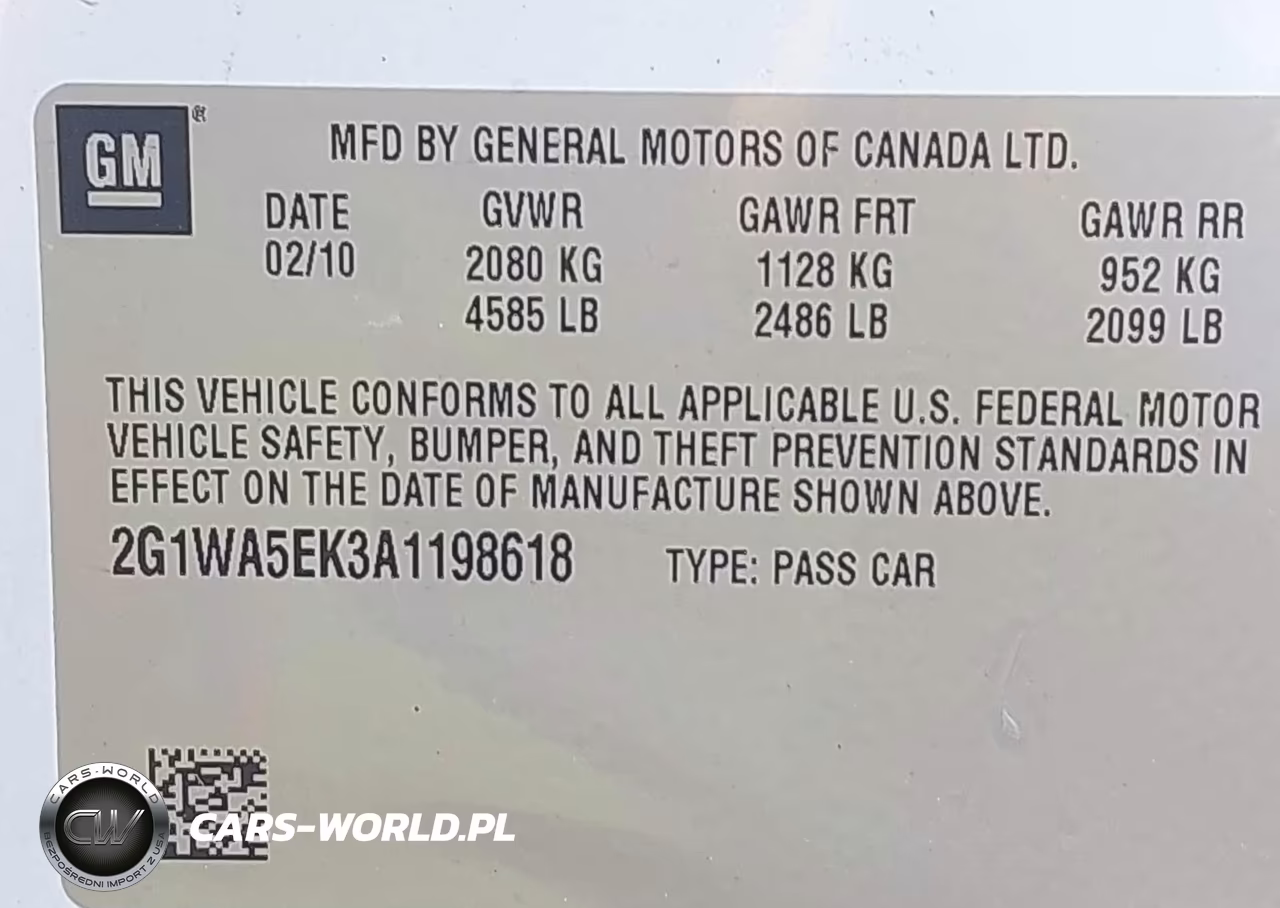 2010 Chevrolet Impala Ls VIN:2G1WA5EK3A1198618 - 9