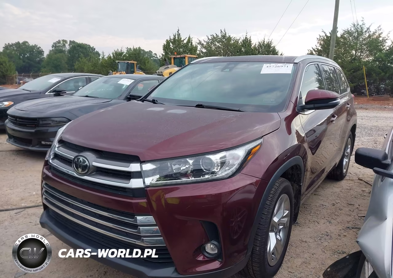 2019 Toyota Highlander Limited-Ltd Platinum VIN:5TDDZRFH3KS982194 - 2