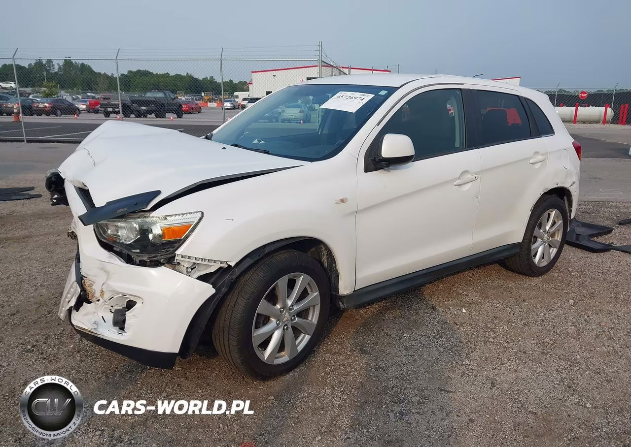 2013 Mitsubishi Outlander Sport Es VIN:4A4AP3AU9DE010613 - 2