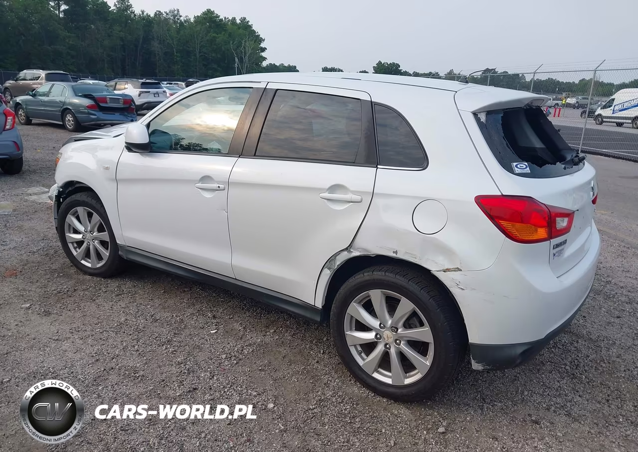 2013 Mitsubishi Outlander Sport Es VIN:4A4AP3AU9DE010613 - 3
