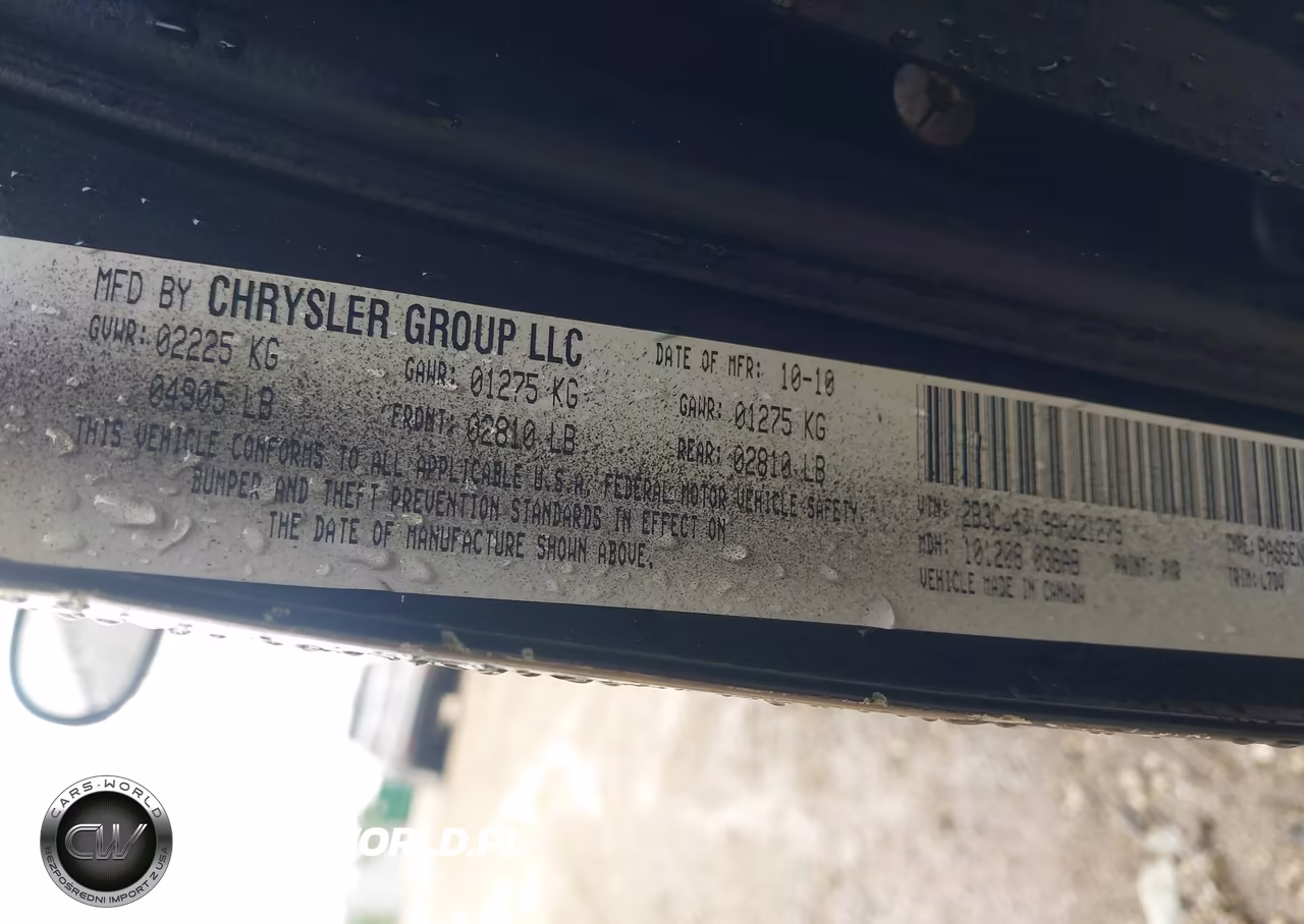 2010 Dodge Challenger Se VIN:2B3CJ4DV9AH321279 - 9