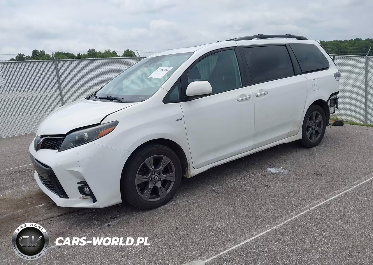 2020 Toyota Sienna Se Premium VIN:5TDEZ3DC4LS239831 - 2