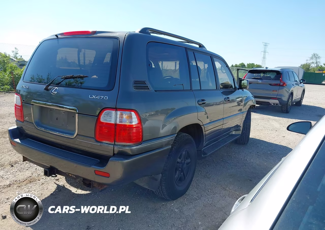 1999 Lexus Lx 470 VIN:JT6HT00W1X0041849 - 4