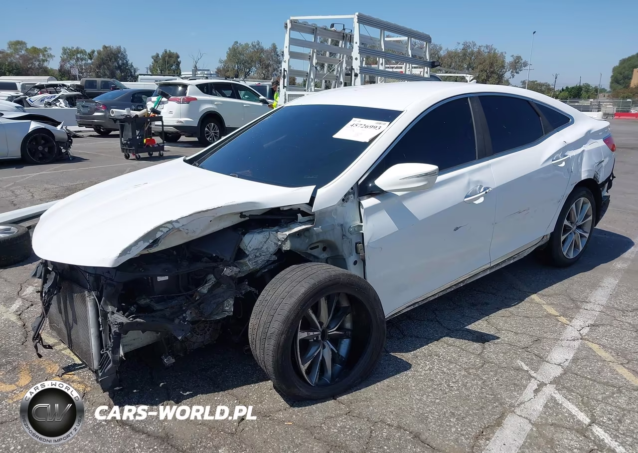 2017 Hyundai Azera VIN:KMHFG4JGXHA591366 - 2