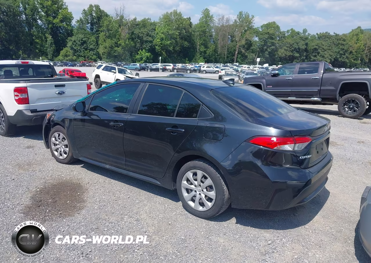 2022 Toyota Corolla Le VIN:JTDEPMAE3NJ211519 - 3