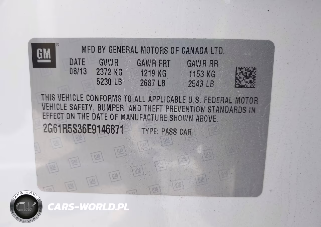 2014 Cadillac Xts Premium VIN:2G61R5S36E9146871 - 9