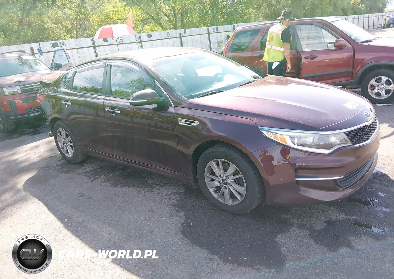 2016 Kia Optima Lx VIN:5XXGT4L39GG108483 - 1