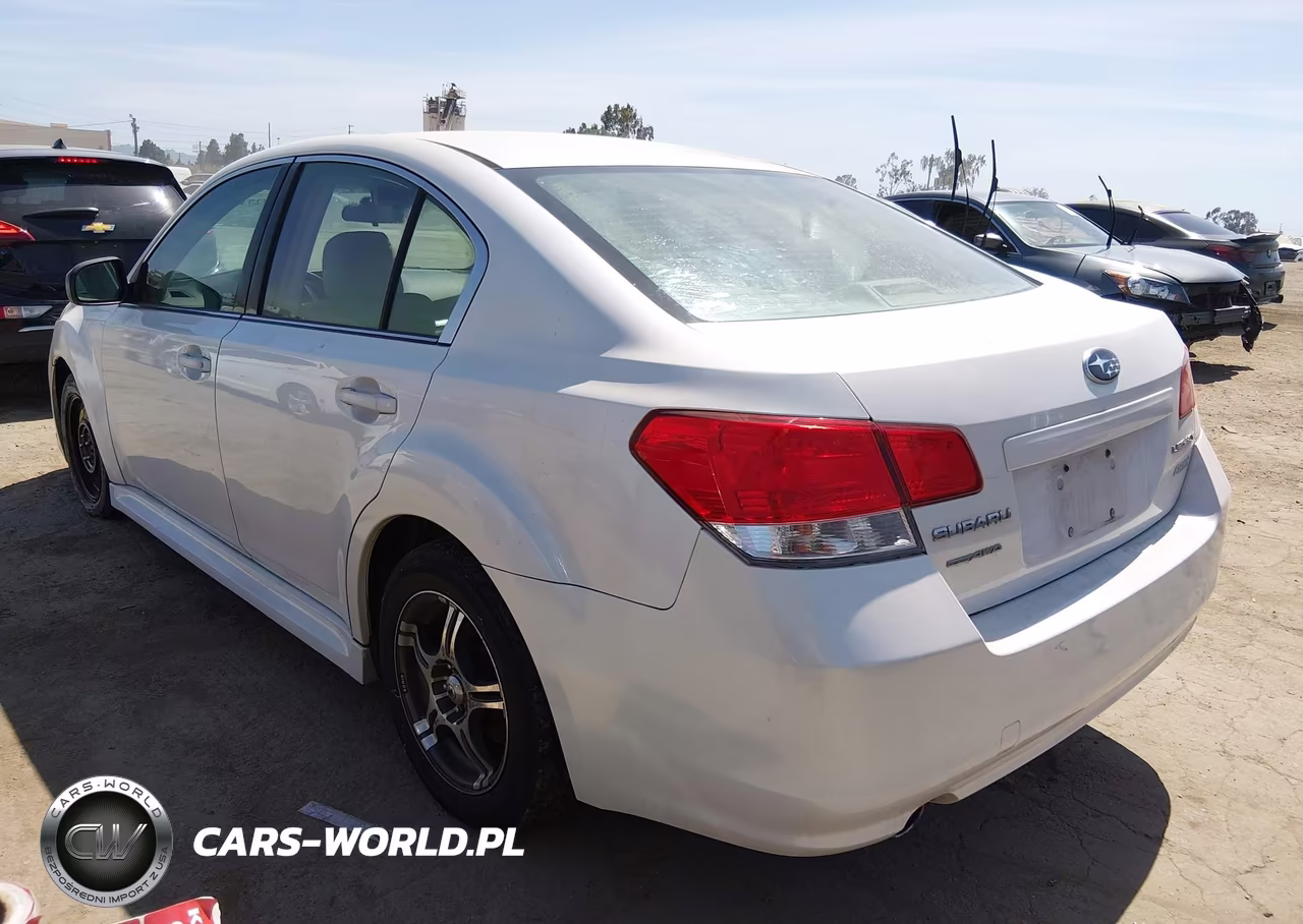 2011 Subaru Legacy 2.5I VIN:4S3BMBA66B3250646 - 3
